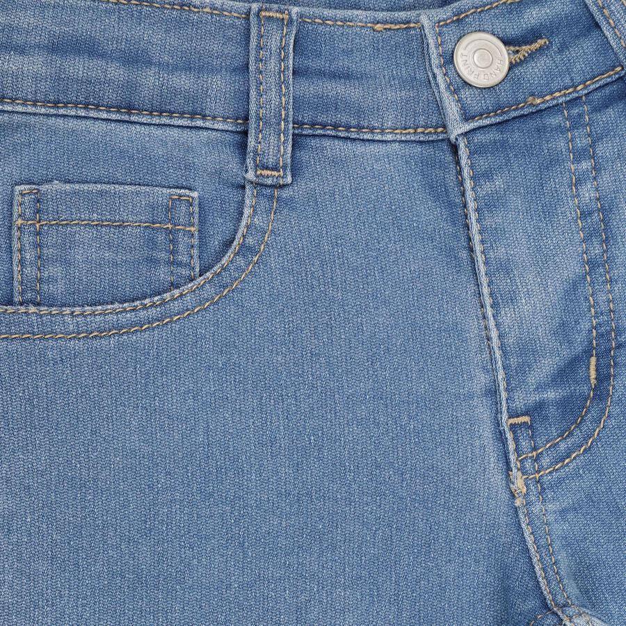 Girls' Jeans, Mid Blue, large image number null