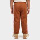Boys Brown Straight Fit Graphic Printed Pyjama, Brown, small