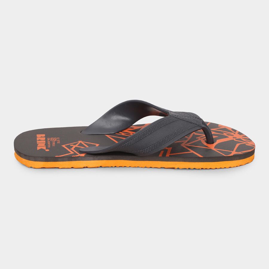 Men's V Strap Slipper, Orange, large image number null