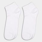 Men's Light Gray and White and Charcoal Black Ankle Socks, मिश्रित हल्का ग्रे, small image number null