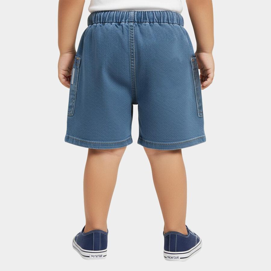 Infants' Half Pant, Mid Blue, large