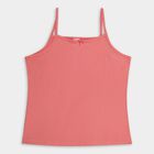 Girls' 100% Cotton Vest (Pack of 2), Pink, small image number null