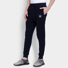 Solid Track Pants, Navy Blue, small image number null