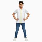 Boys' Half Sleeves T-Shirt, पीला, small image number null