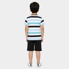 Boys' Knit Baba Suit, White, small