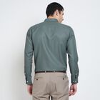 Men's Formal Shirt , Dark Green, small