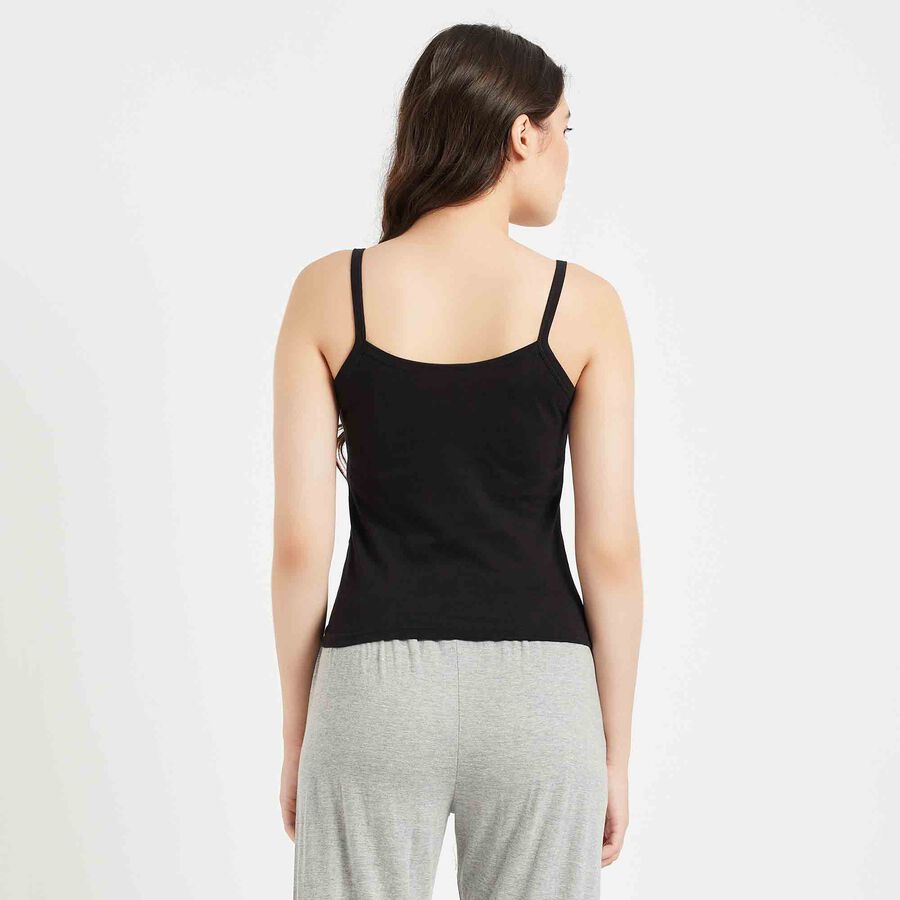 Solid Slips, Black, large image number null