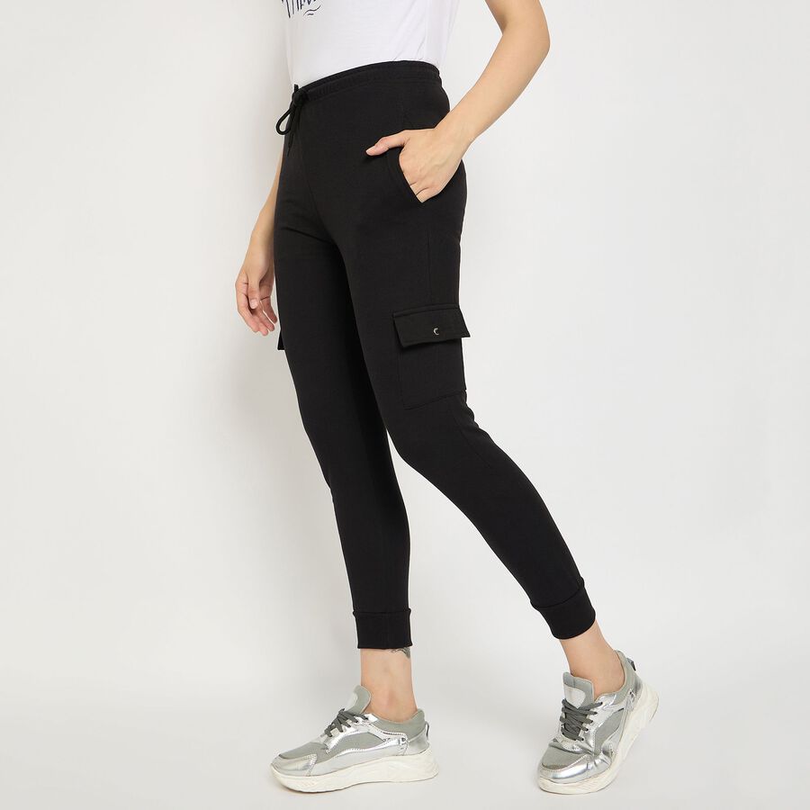 Ladies' Track Pants, Black, large image number null