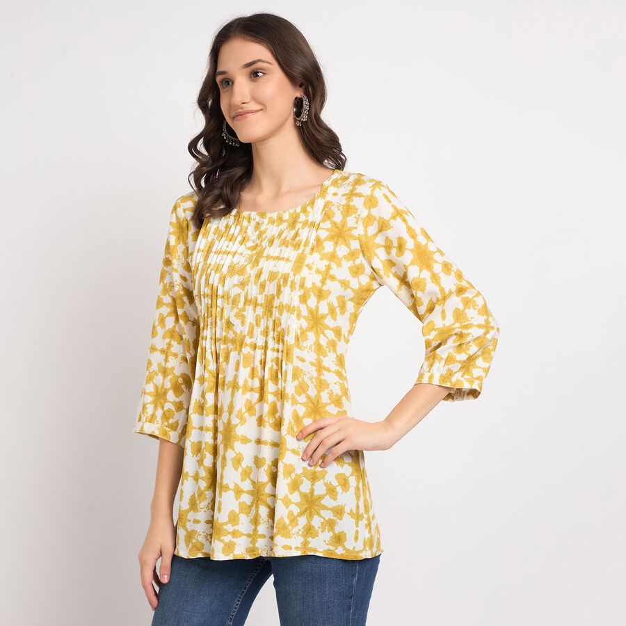 Ladies' Kurta, Mustard, large image number null