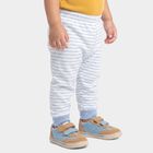 Infants' Light Blue Jogger Striped Pyjama, हल्का नीला, small
