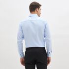 Men's Light Blue Classic Formal Shirt, हल्का नीला, small