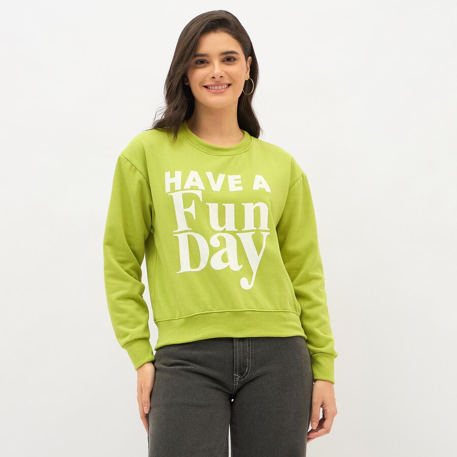 Ladies' Sweatshirt, Light Green, large image number null
