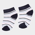 Girls Cotton Solid Socks, Navy Blue, small image number null