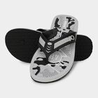 Men's Muted Charcoal Grey Slip-On Casual Slippers, Grey, small