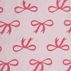 Girls Light Pink Cotton Round Neck Casual T-Shirt, हल्का गुलाबी, small