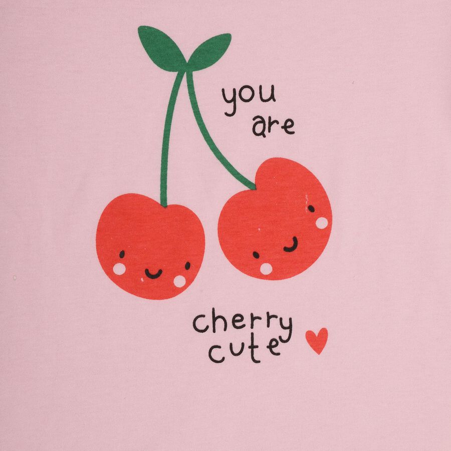 Girls' T-Shirt , Light Pink, large image number null