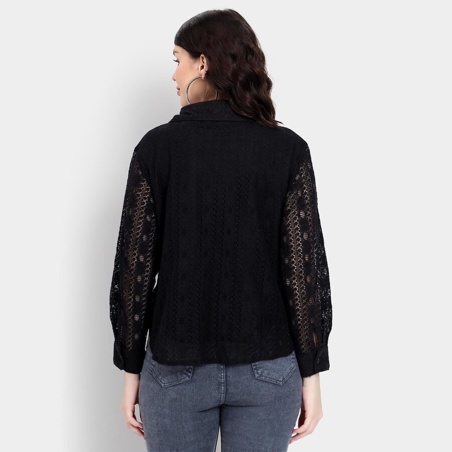 Ladies' Shirt, Black, large image number null