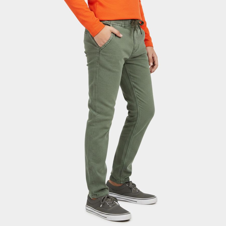 Boys' Jeans, Olive, large