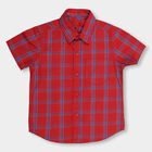 Boys' 100% Cotton Casual Shirt , Red, small image number null