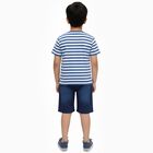 Boys' Woven Baba Suit, नेवी ब्लू, small image number null