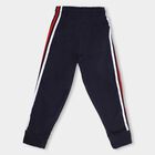 Boys' Navy Blue Dino Printed Cotton Blend Pyjama, Navy Blue, small image number null