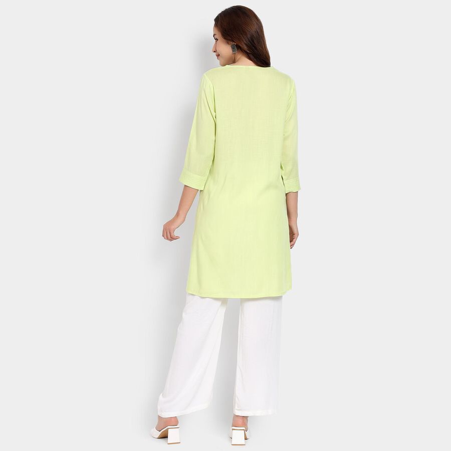 Ladies' Kurta, Light Green, large image number null