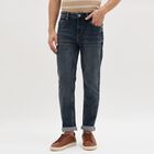 Men's Skinny Jeans, गहरा नीला, small image number null