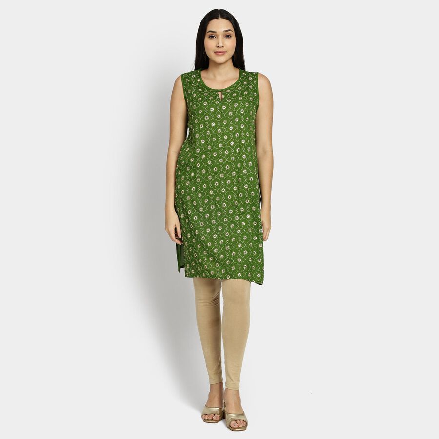 Ladies' Kurta, Olive, large image number null