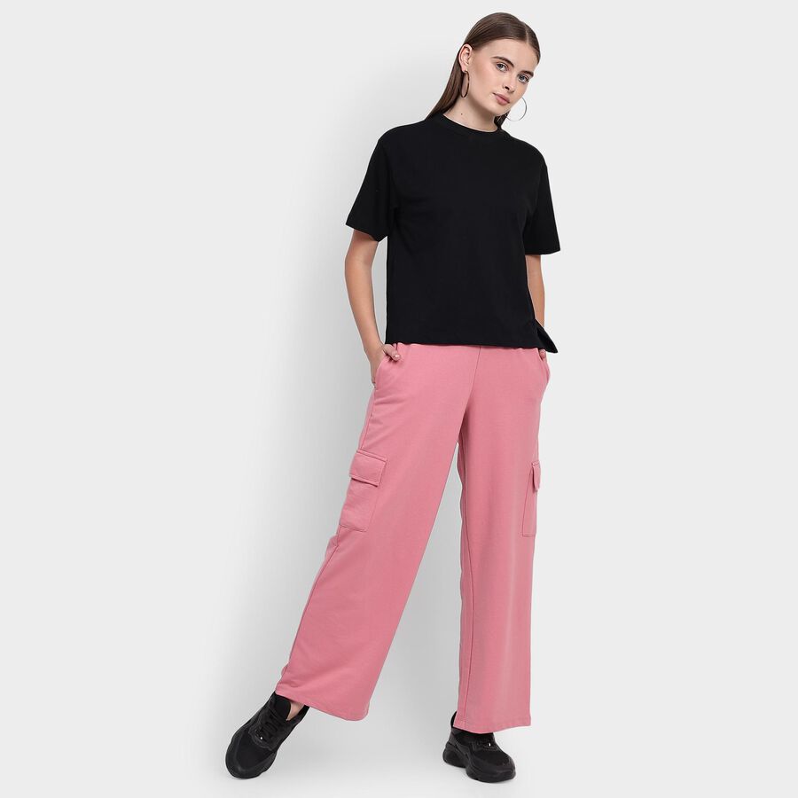 Ladies' Track Pants, Pink, large image number null