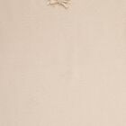Girls' 100% Cotton Vest, Beige, small image number null