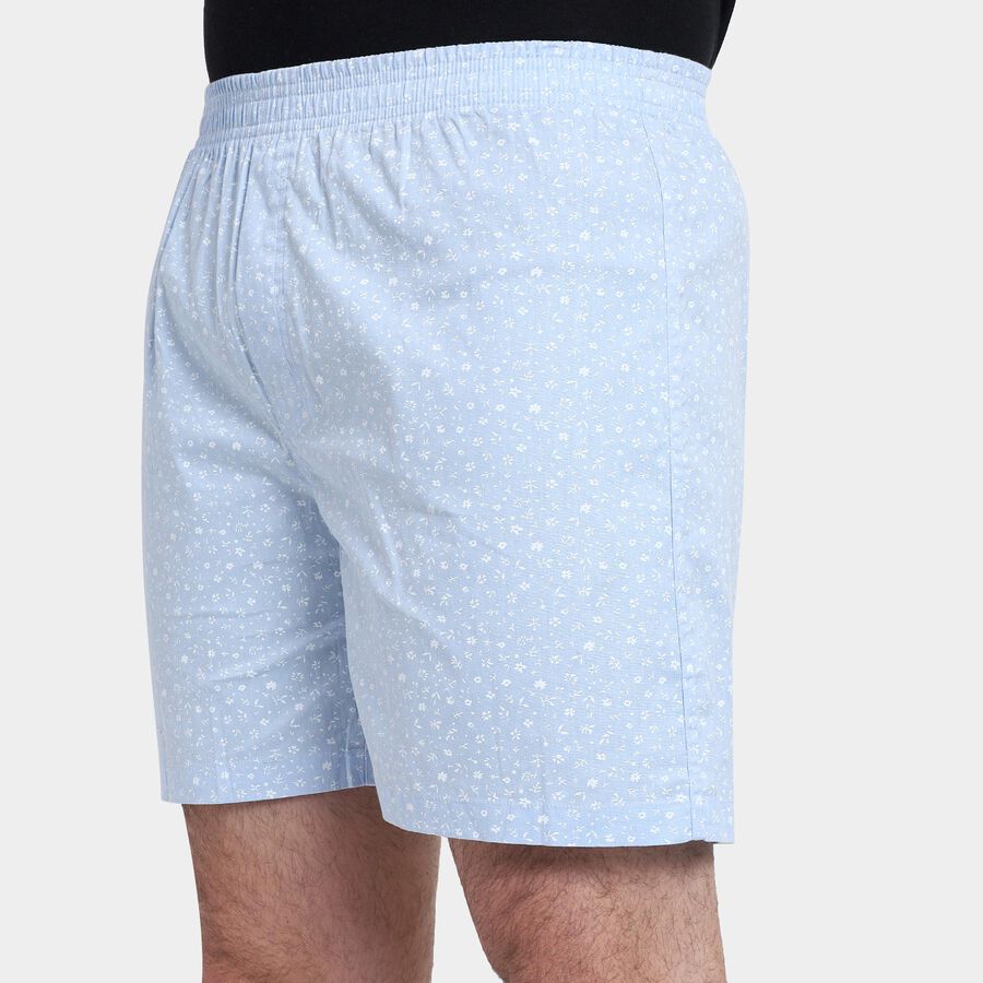 Men's 100% Cotton Boxers , हल्का नीला, large image number null