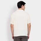 Men's Collared Half Sleeves T-Shirt, ऑफ व्हाइट, small image number null
