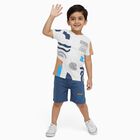 Boys' Woven Baba Suit, Off White, small image number null