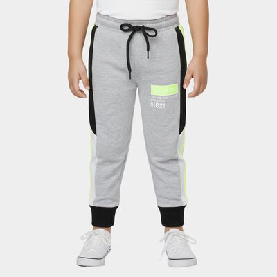Boys' Light Grey Contrast Panel Pyjama