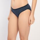 Ladies' 100% Cotton Panty, Navy Blue, small image number null