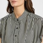 Ladies'  Stripes Shirt, Black, small image number null