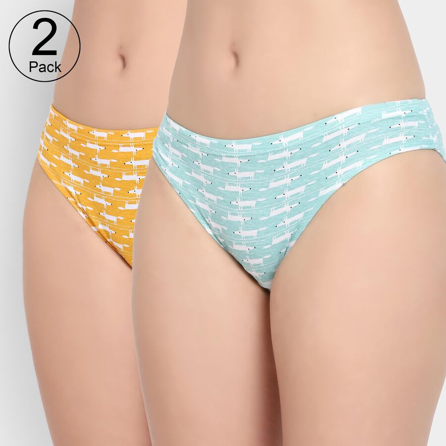 Ladies' 100% Cotton Panty , Assorted, large image number null