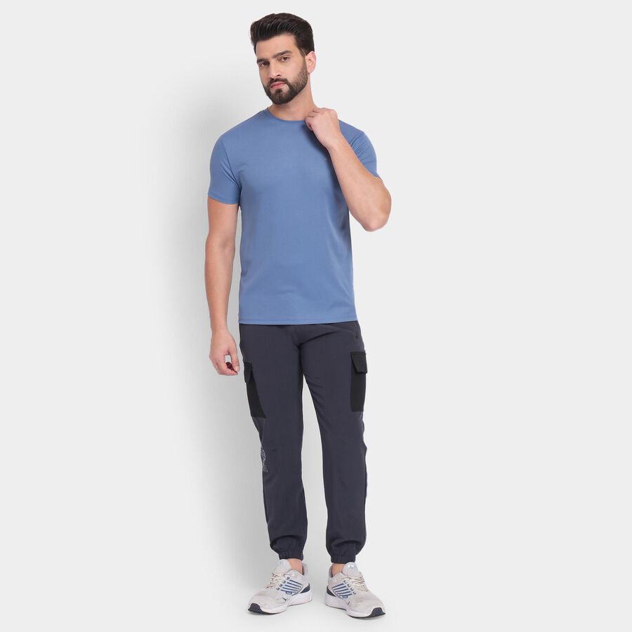Men's Drifit T-Shirt , मध्यम नीला, large image number null