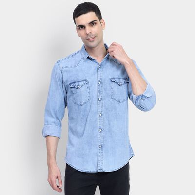 Men's 100% Cotton Casual Shirt
