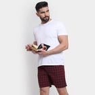 Men's 100% Cotton Boxers , नेवी ब्लू, small image number null