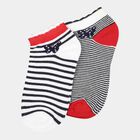 Girls Jacquard Socks, White, small image number null