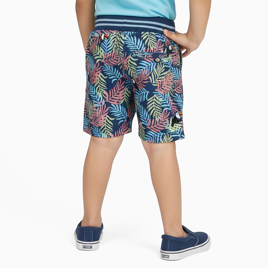 Boys' 100% Cotton Bermuda, Navy Blue, large image number null