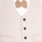Infant Boys' 100% Cotton Baba Suit , Brown, small image number null
