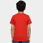 Boys' Half Sleeves T-Shirt, लाल, small