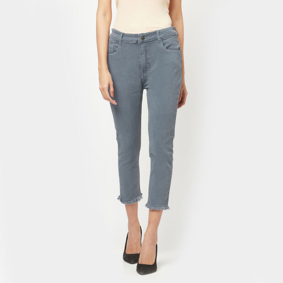 High Rise Skinny Jeans, Light Grey, large image number null