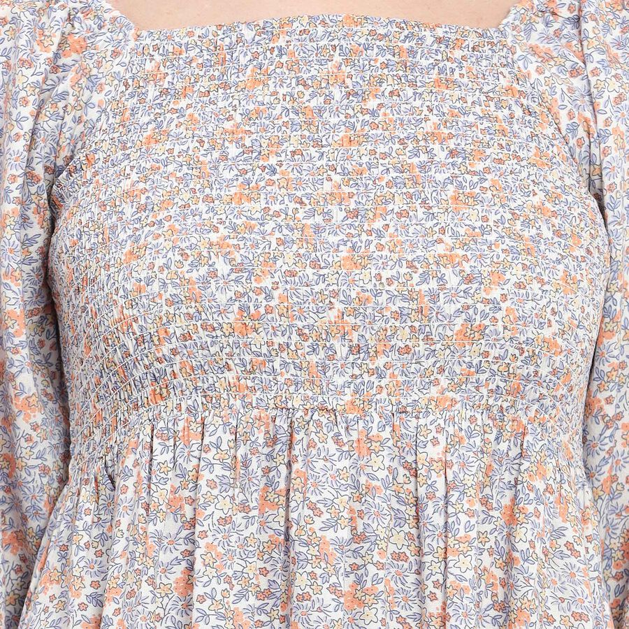 All Over Print Dress, ऑफ व्हाइट, large image number null