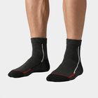 Men's Ankle Length Pack of 3 Socks ( Grey, Blue, Black ), मिश्रित हल्का ग्रे, small