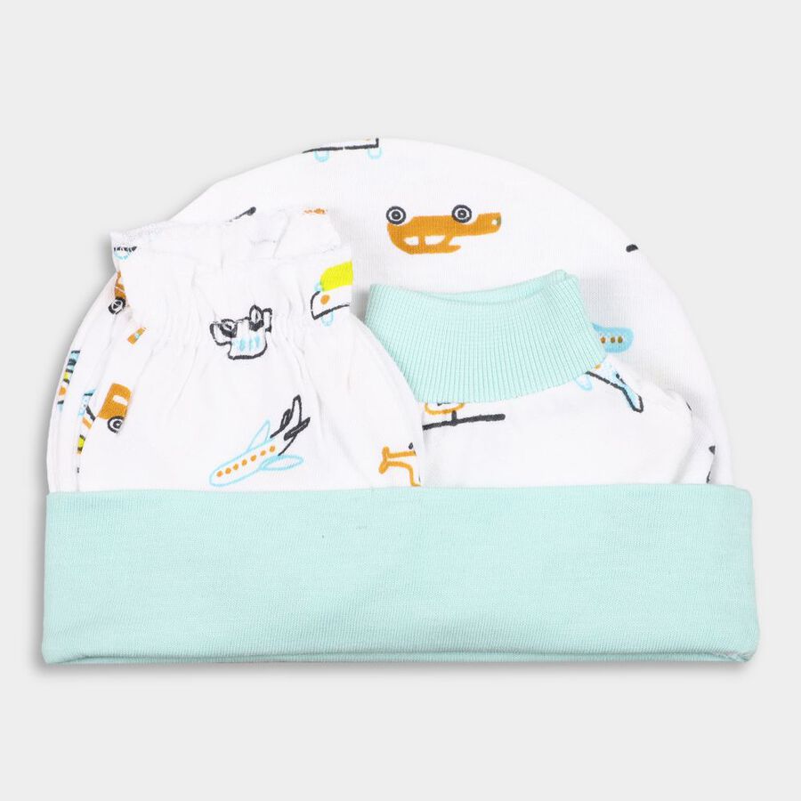 Infants' Cotton Gift Set, White, large image number null
