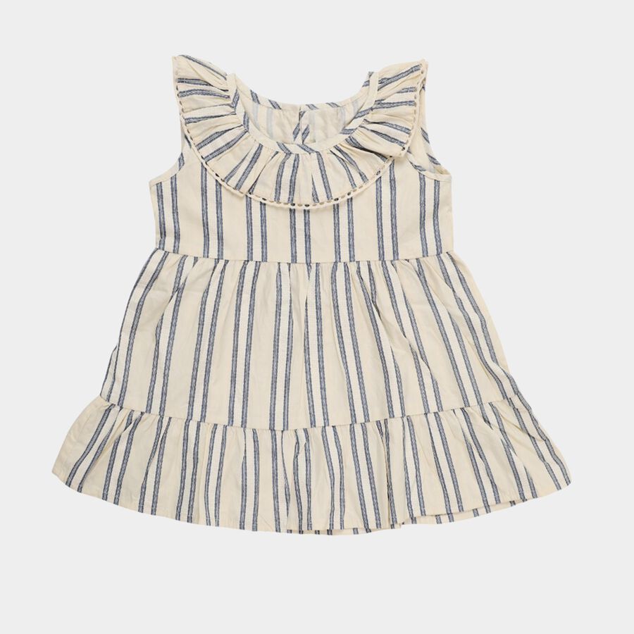 Infants' Frock, ऑफ व्हाइट, large