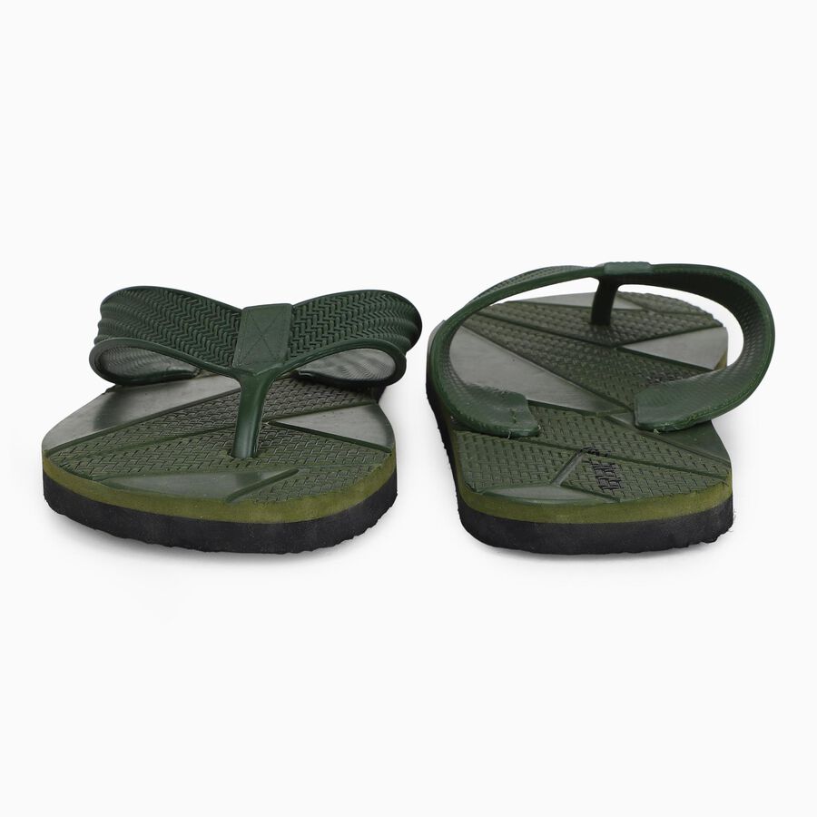 Men's Slipper, Olive, large